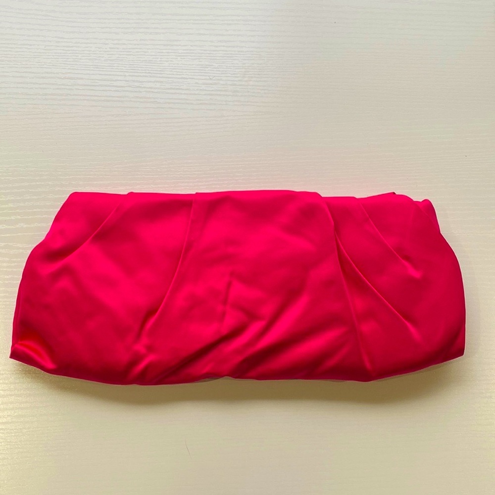 Express hot pink clutch